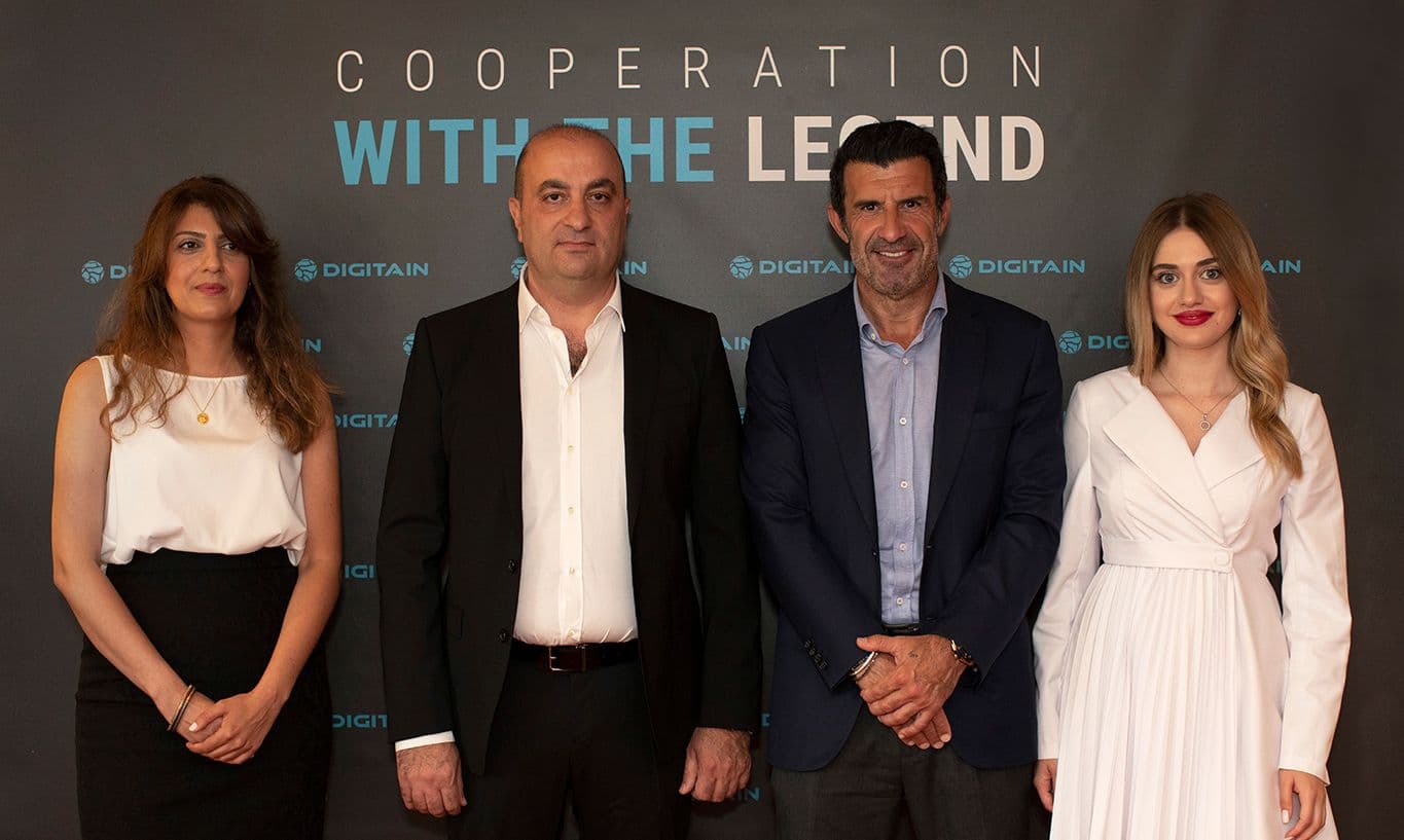 Luís Figo joins Digitain as Official Brand Ambassador