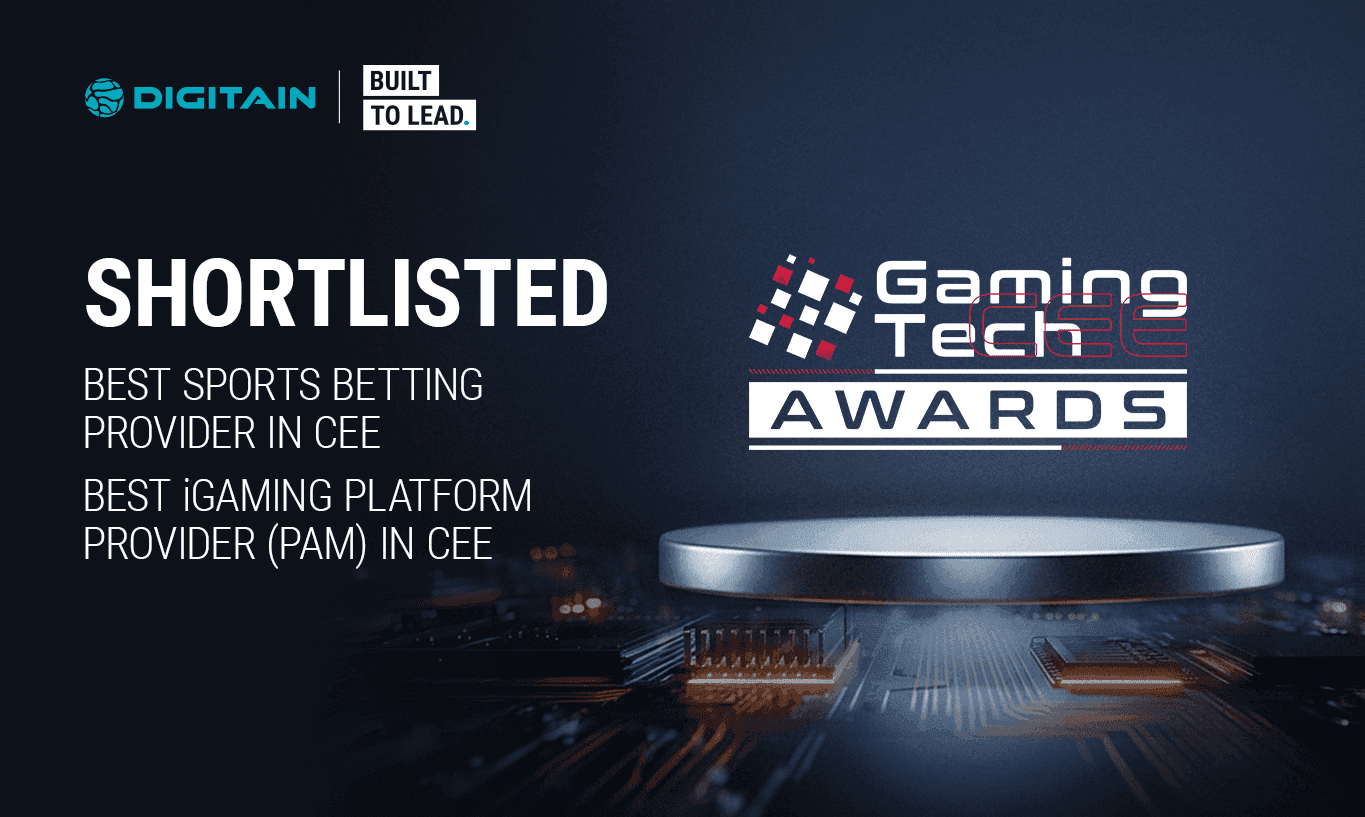Digitain nominado en dos categorías principales en los premios GamingTECH CEE Awards