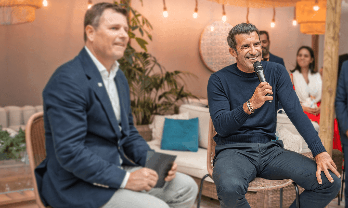 Luís Figo Joins Digitain at SBC Summit Lisbon for an Unforgettable Experience