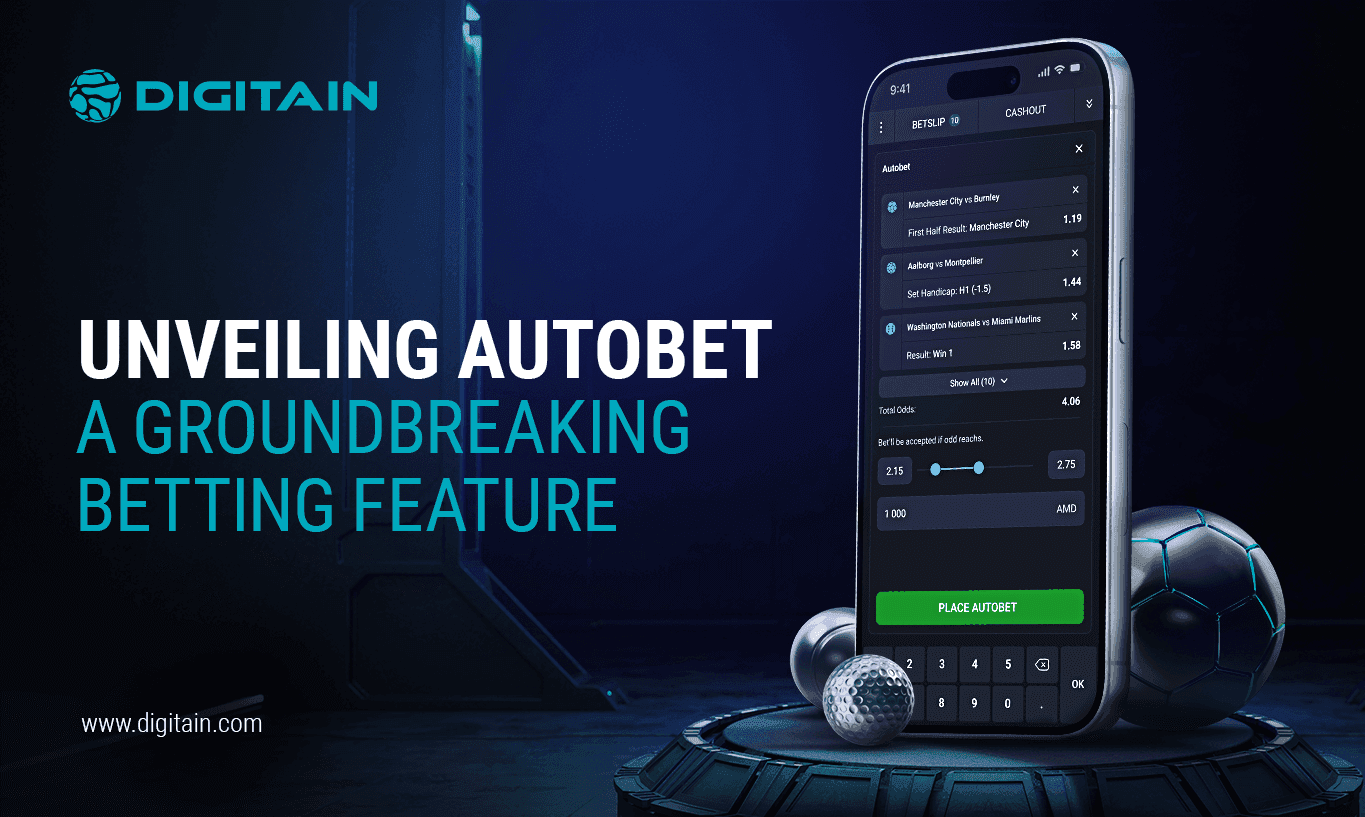 Digitain Unveils AutoBet: A Groundbreaking Betting Feature Redefining the Sports Betting Experience