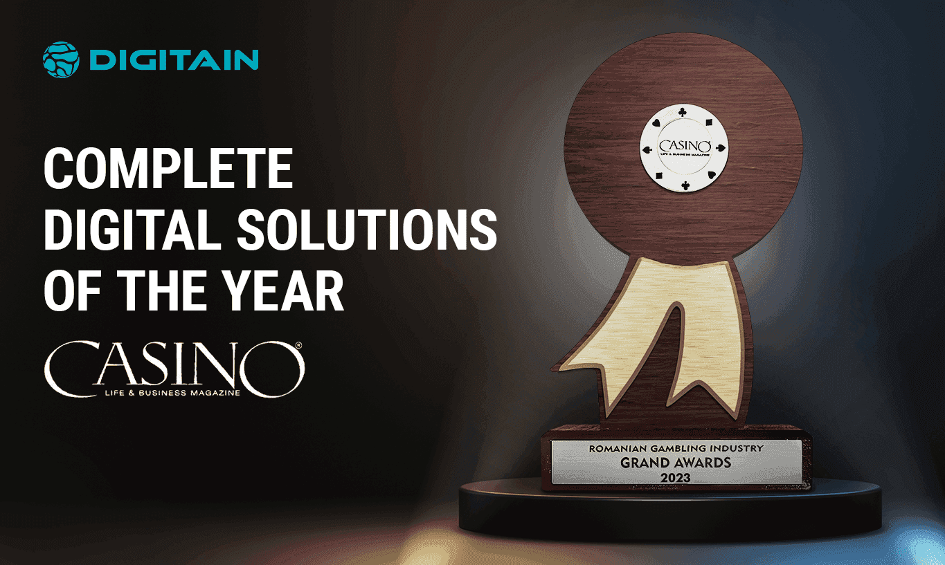 Digitain Wins at Romanian Gambling Industry Grand Awards 2023