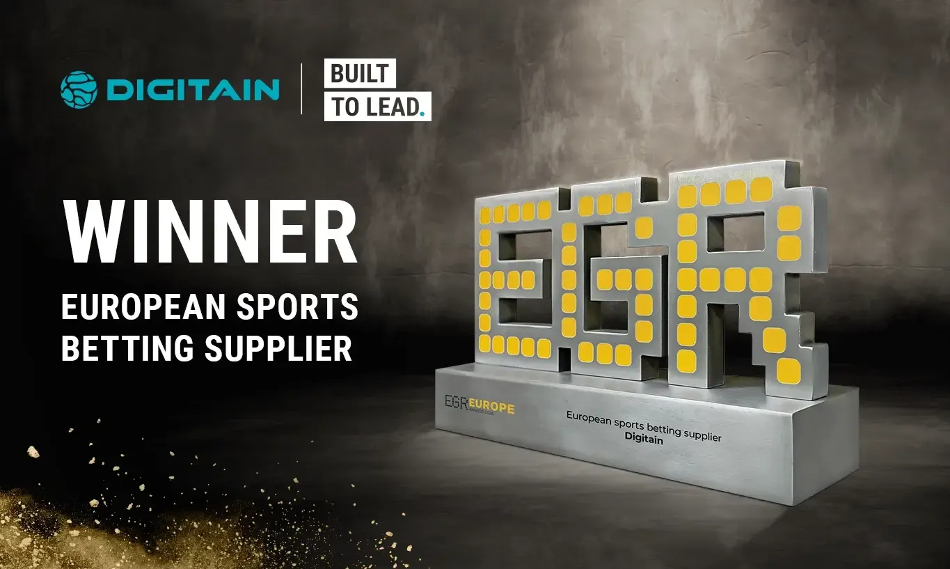 Digitain gana el premio al Mejor Proveedor Europeo de Apuestas Deportivas en los EGR Europe Awards 2025