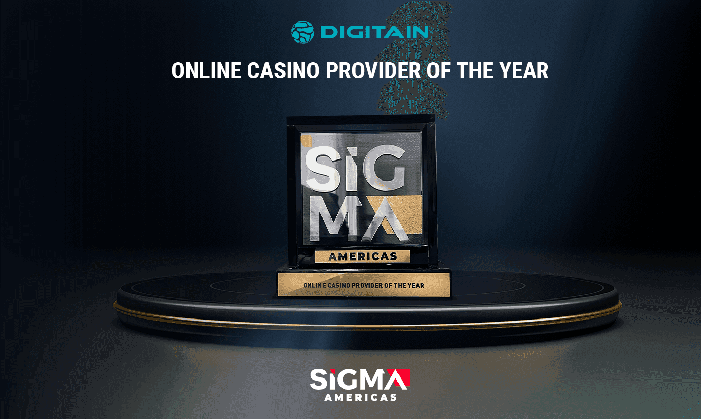 Digitain wins Online Casino Provider of the Year at the SiGMA Americas Awards