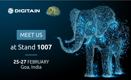 Meet us at Goa, India Digitain